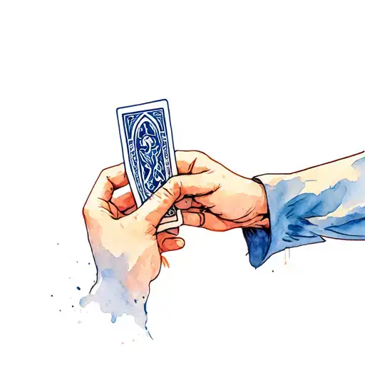 Gambit Tossing A Card