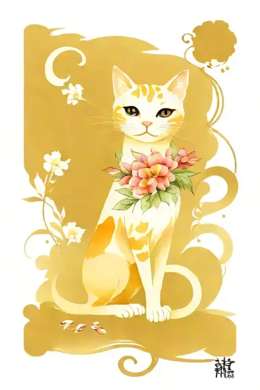 Asian Charms Containing Objects Like Cats Playing