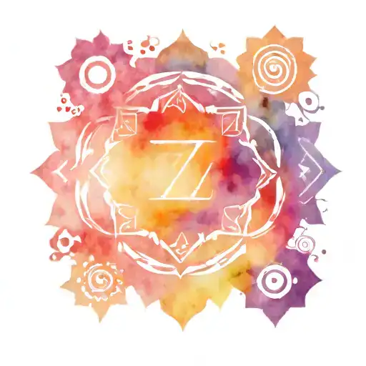 Letter 7 Chakra Symbols
