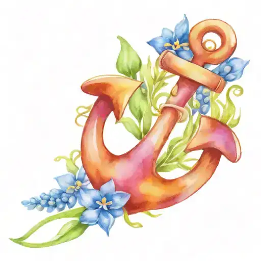 Bluebonnet Anchor Intertwined