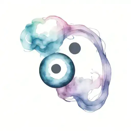 Ying Yang Symbol Formed