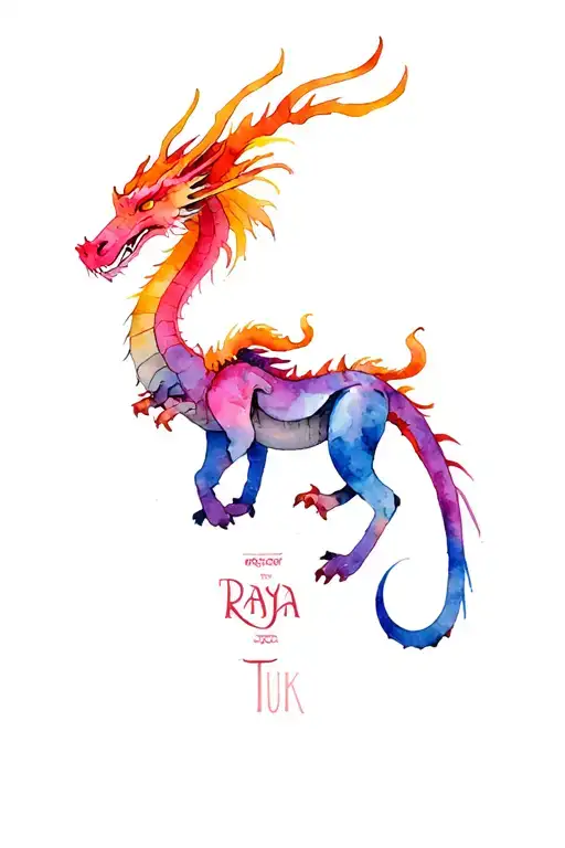 Raya Tuk Tuk The Last Dragon Intelwined