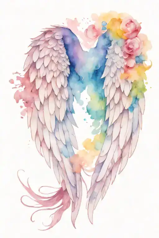 Grandma And Grandpa Angel Wings