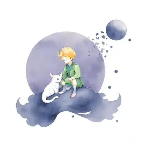 Little Prince With Ying Yang