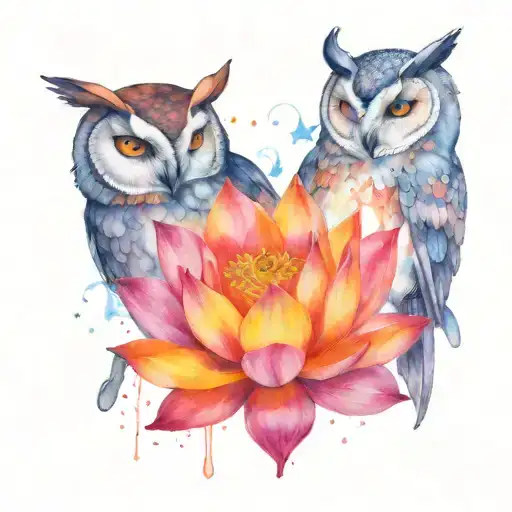 Owl And Lotus Space