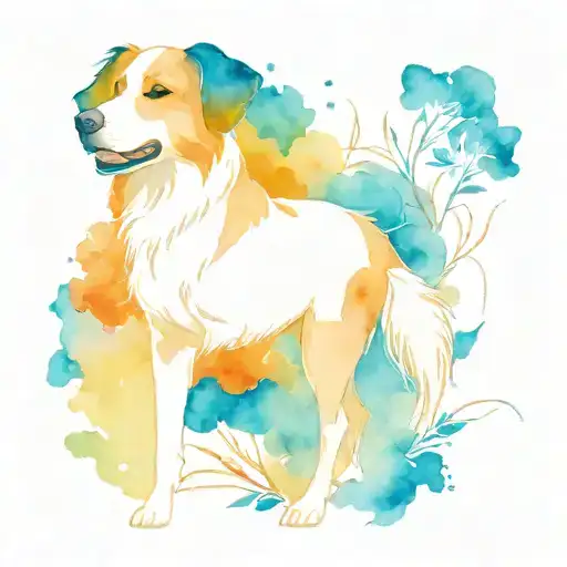 Dog Print Flower Growing