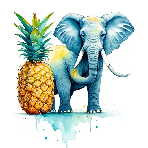 Infertility Journey With Pineapple And Elephant Playing