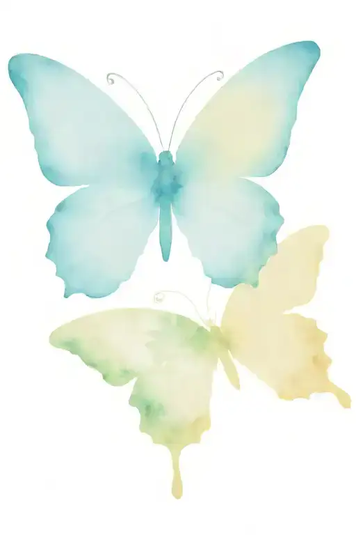 Ocean View Butterfly Resting