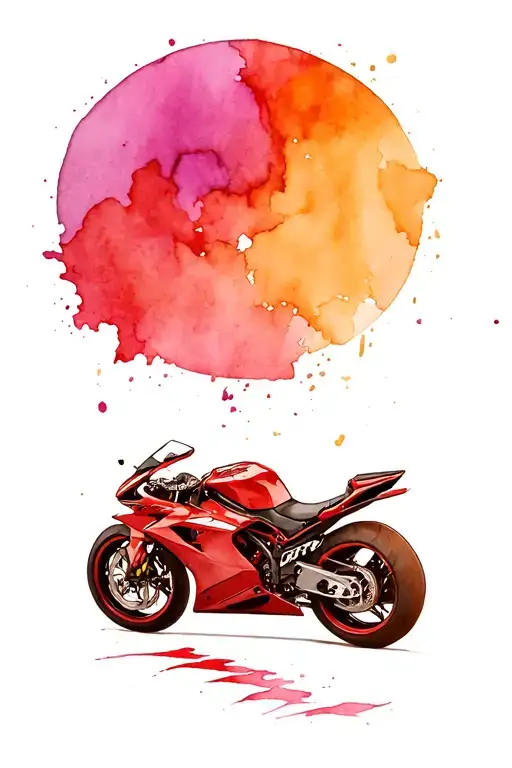 Sport Bike Trail Winding