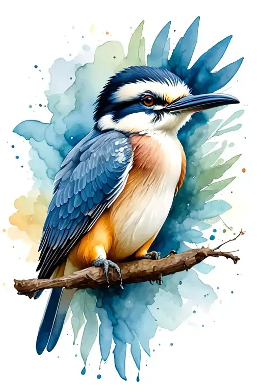 Kookaburra Wings Spread