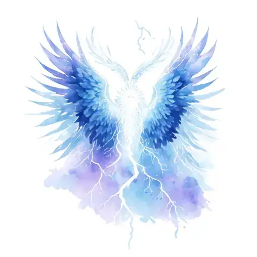 Heaven Gates With Lightening