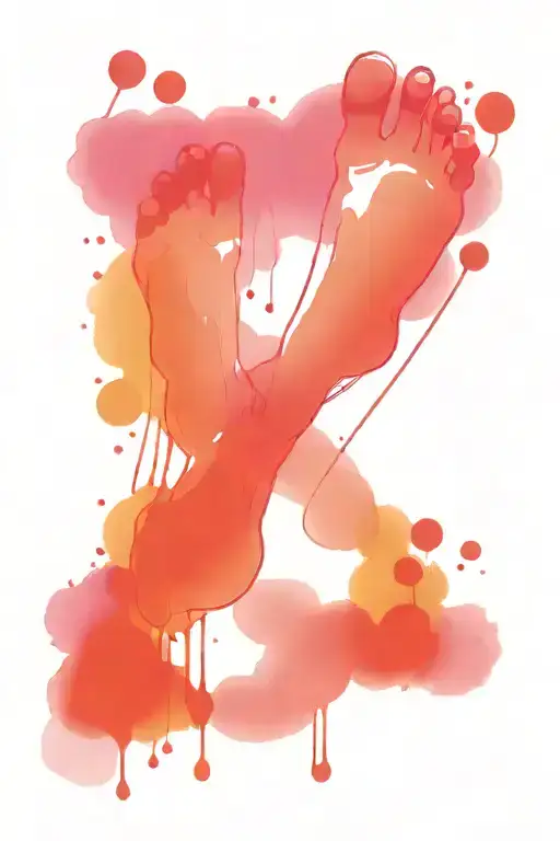 Baby Foot And Heartbeat