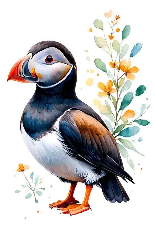 Puffin Bird Cokorfull