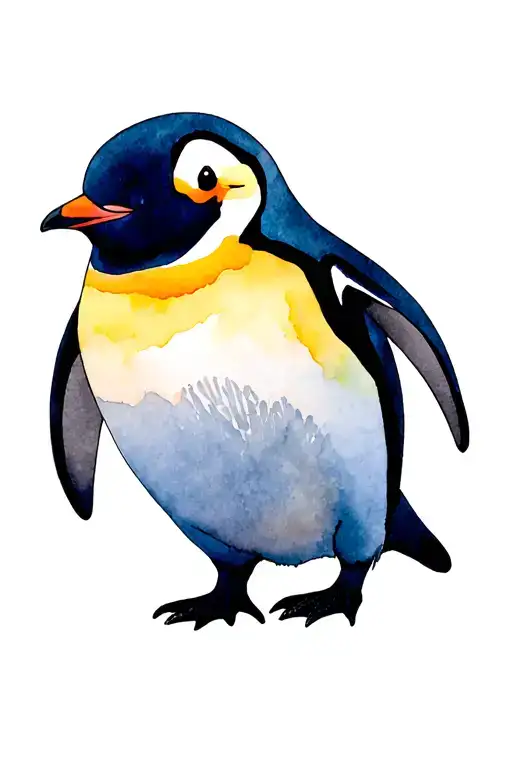 Roman In The Style Of A Penguin