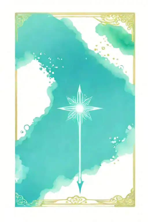 Tarot Card Back Piece