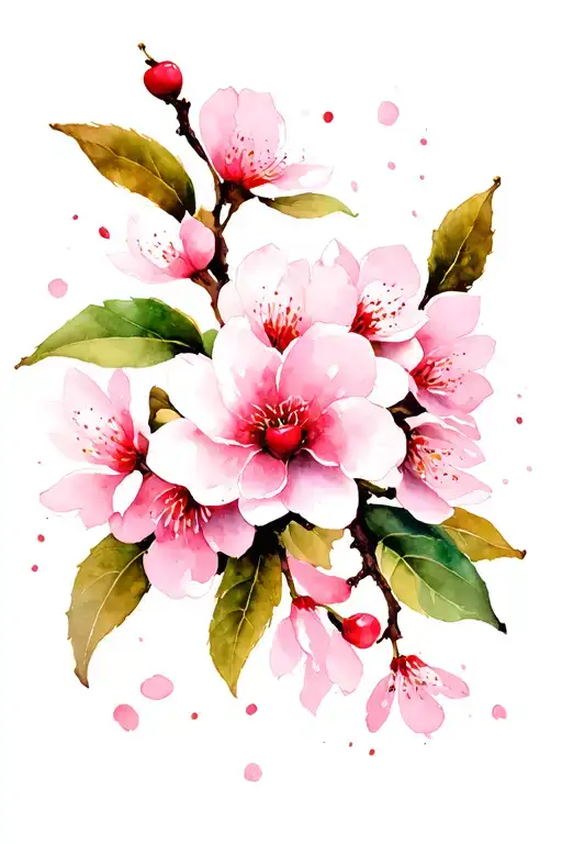 Cherry Blossoms Blooming