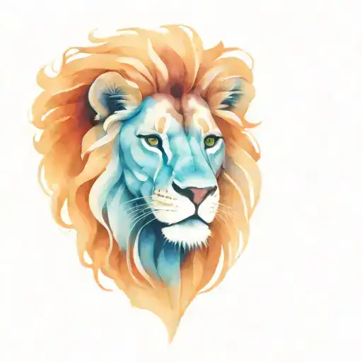 Combine A Lion Face With A Luckenbooth Design In A Unique Way