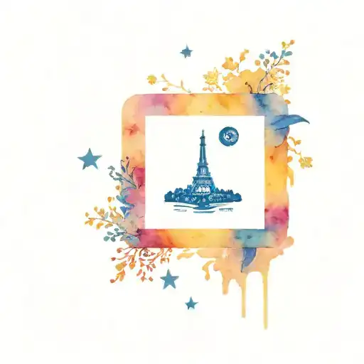 Travel Tattoo Van Gogh Starry Night