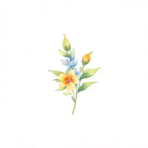 Texas Wildflowers Growing