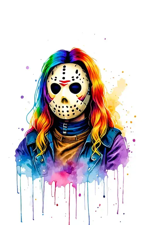 Rainbow Brite As Jason Voorhees