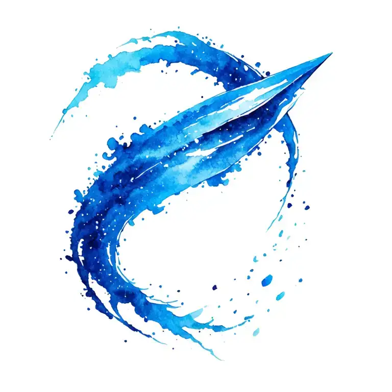 Comet Leaving A Trail