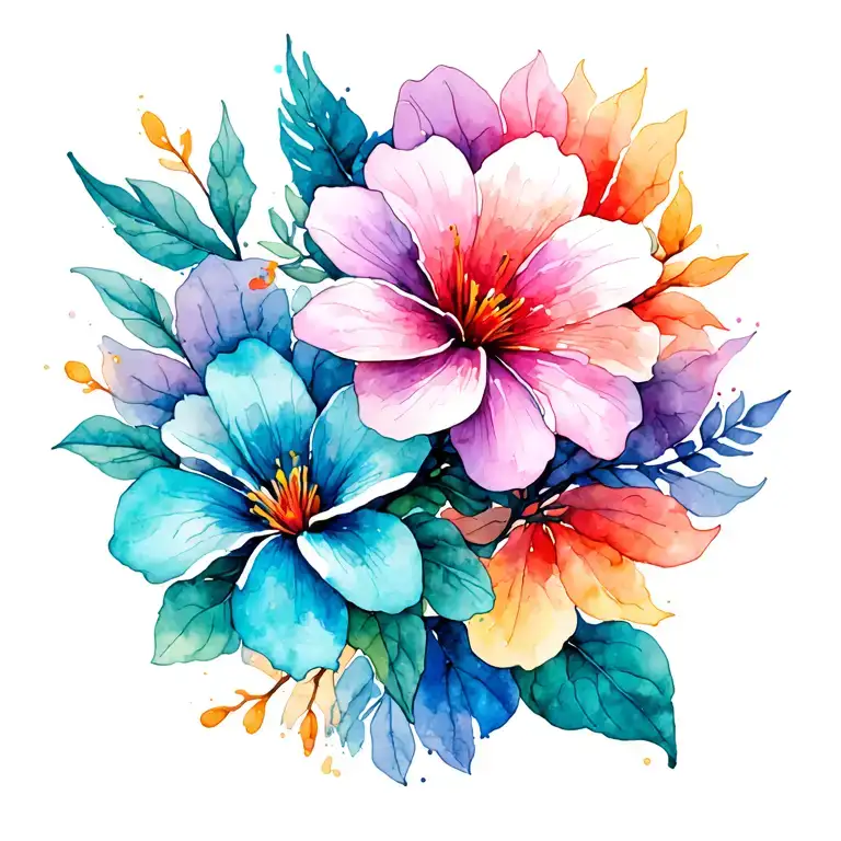 Ohana Flower Intertwined