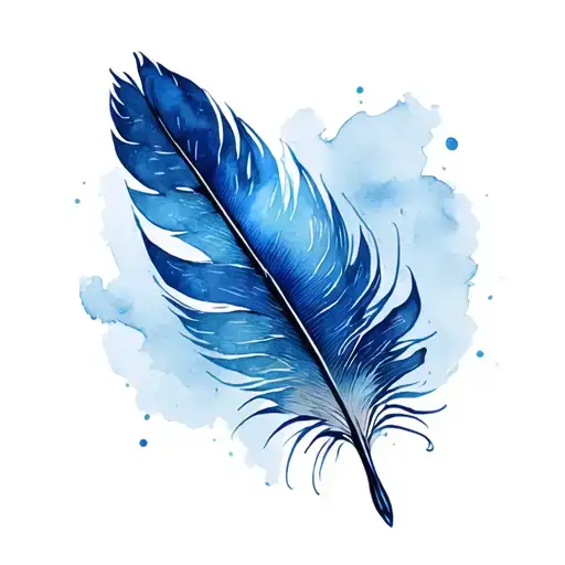 Bluejay Feather