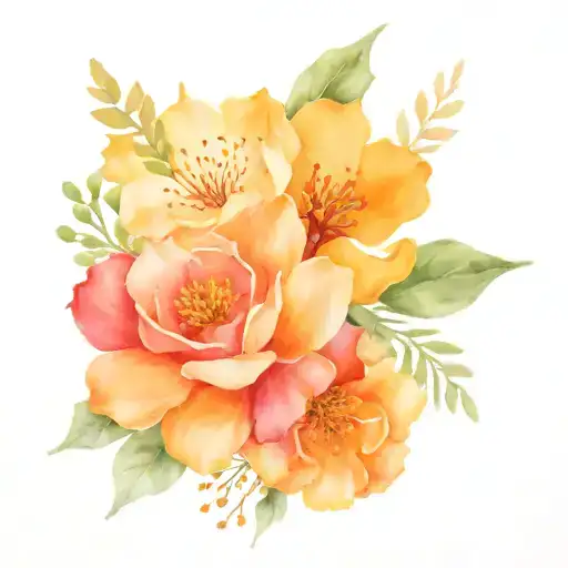 Flower Bouquet December November May July Birth Flower