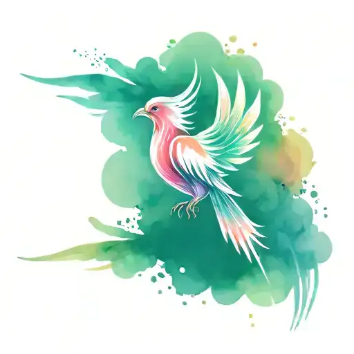 Phoenix Tattoo Fly Away