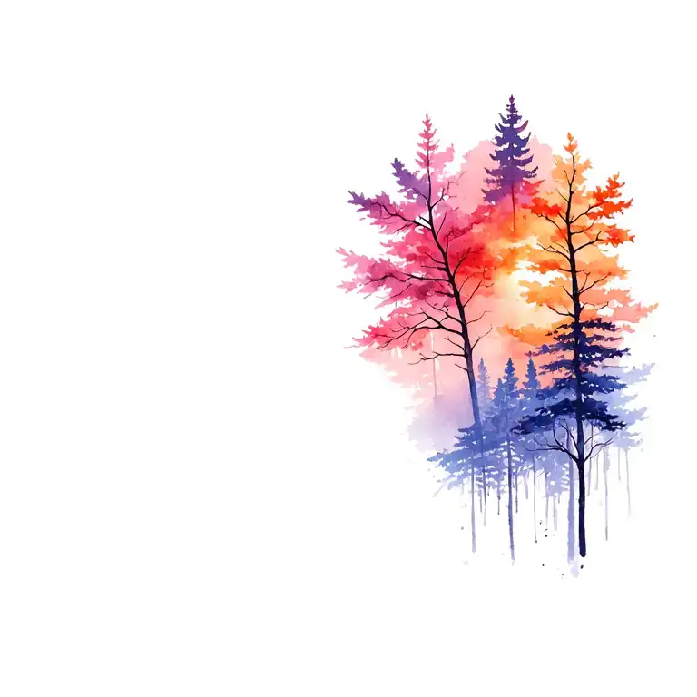 Book And Forest Magic