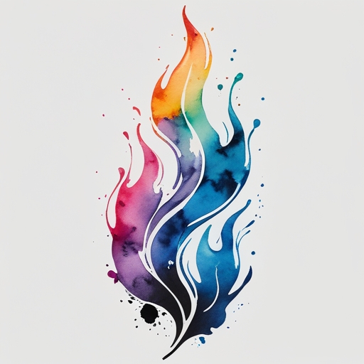 Silver Dawn’s Flame Tattoo idea