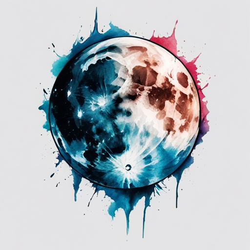 Moonlit Shadow Tattoo idea