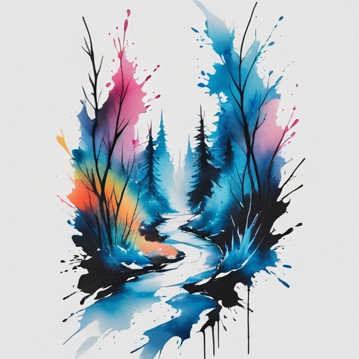 Frozen Path Tattoo idea