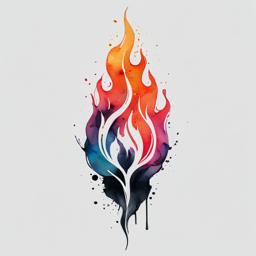 Soul’s Path of Fire Tattoo idea