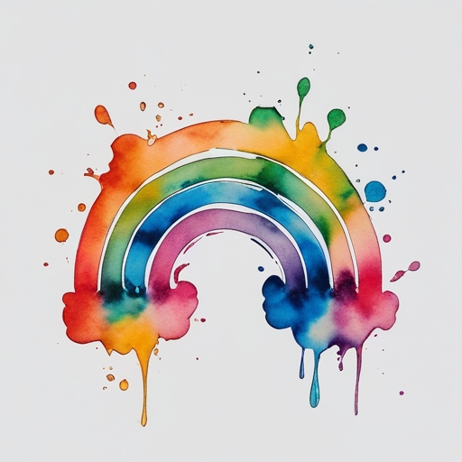 Rainbow Tattoo idea