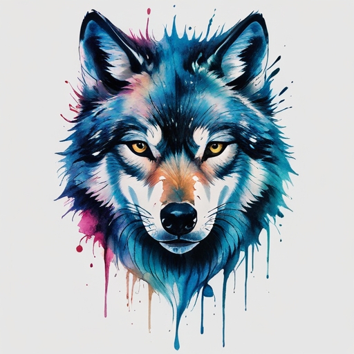 Whispers of the Wolf’s Tears Tattoo idea