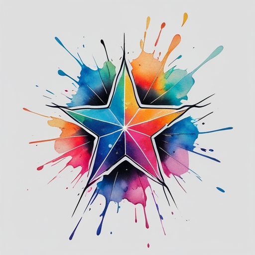 Shining Star Tattoo idea
