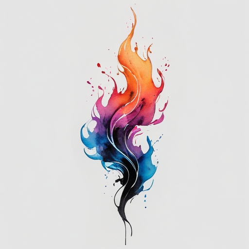 Whispers of the Firestorm Tattoo idea
