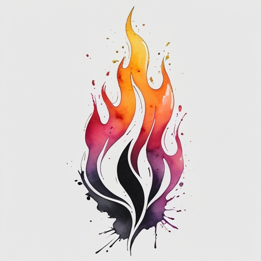 Shattered Soul’s Flame Tattoo idea