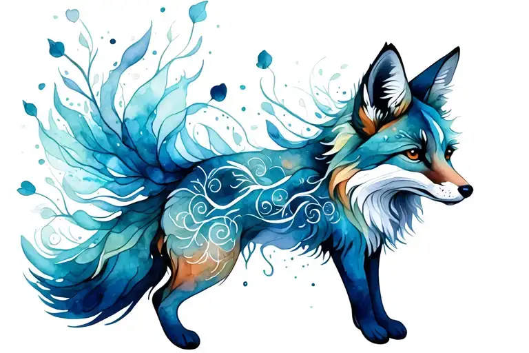 A Unique Flowy Fox Rib