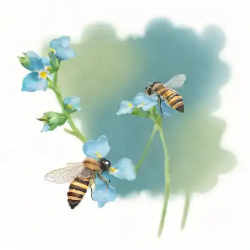 Forget Me Nots Bee