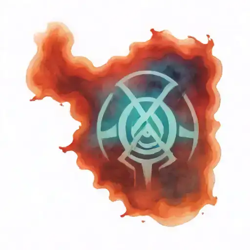 Jedi Symbol Combined Sith Symbol Forming