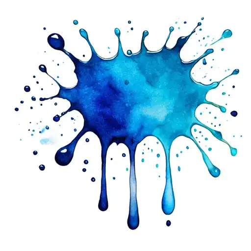 A Background Of A 3 Watercolor Splash And Drops