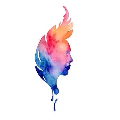 Athena Water Color Simple