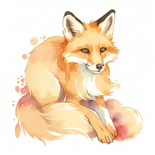 Fox Colorful Cute