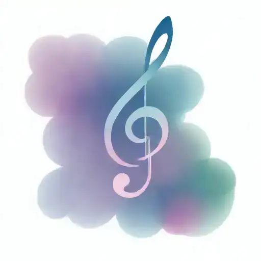 Words And Music Notes Floating