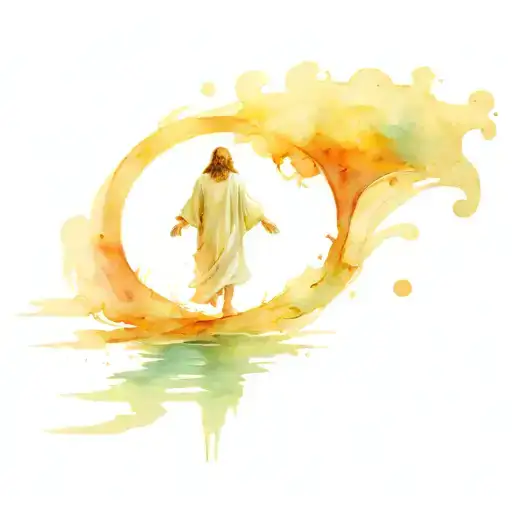 Jesus Walking On Water