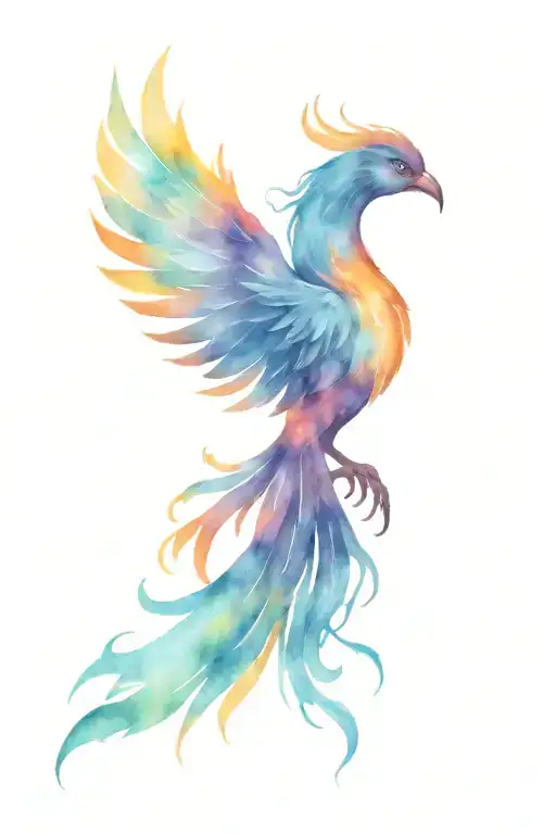 Firey Phoenix Rising