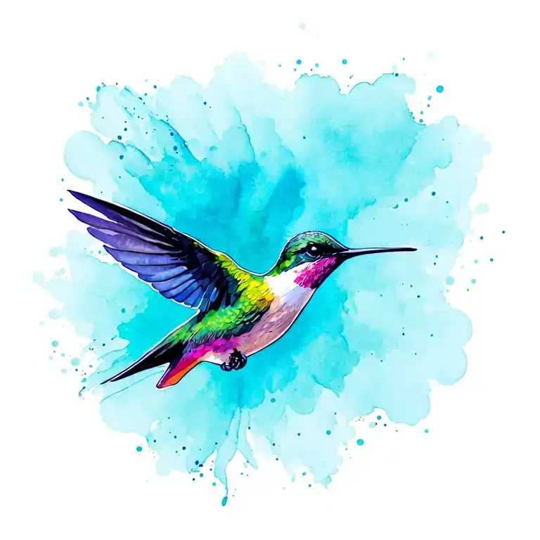 Hummingbird Hovering