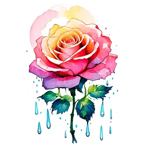 Rose Sun Rain Came Pouring